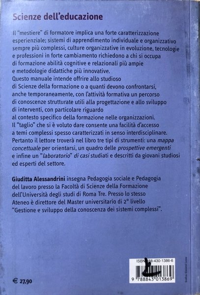 MANUALE PER L'ESPERTO DEI PROCESSI FORMATIVI