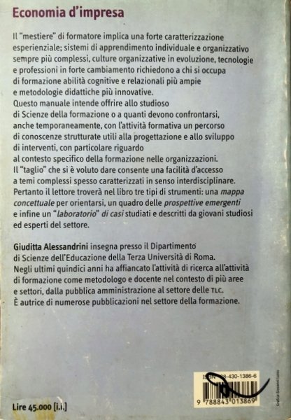 MANUALE PER L'ESPERTO DEI PROCESSI FORMATIVI