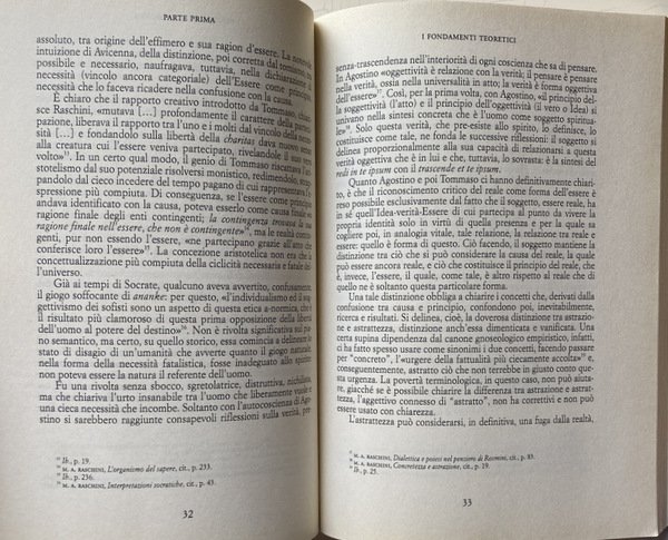 MARIA ADELAIDE RASCHINI. L'INTELLIGENZA DELLA CARITÀ. LO SPIRITO DELLA FILOSOFIA …