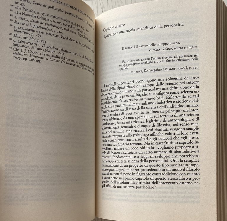 MARXISMO E TEORIA DELLA PERSONALITÀ. PROPOSTA PER UNA PSICOLOGIA CONCRETA