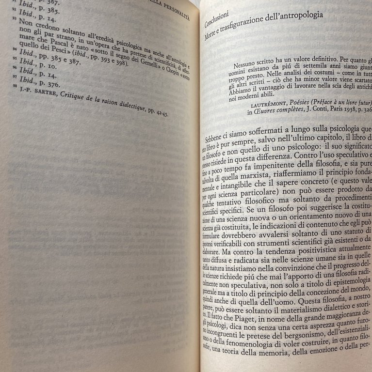 MARXISMO E TEORIA DELLA PERSONALITÀ. PROPOSTA PER UNA PSICOLOGIA CONCRETA