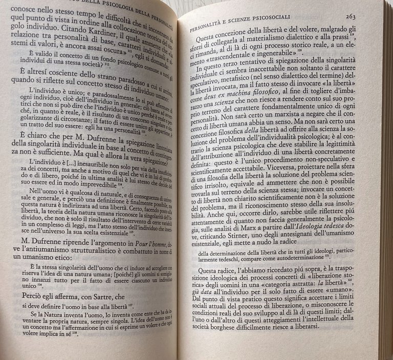 MARXISMO E TEORIA DELLA PERSONALITÀ. PROPOSTA PER UNA PSICOLOGIA CONCRETA