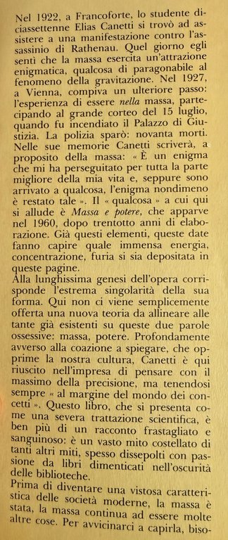 MASSA E POTERE | Immagine Gallery 4