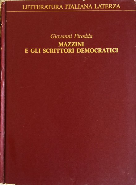 MAZZINI E GLI SCRITTORI DEMOCRATICI