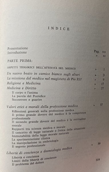 MEDICINA E TEOLOGIA PER LA DIFESA DELLA VITA