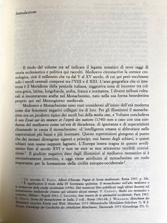 MEDIOEVO MONASTICO MERIDIONALE