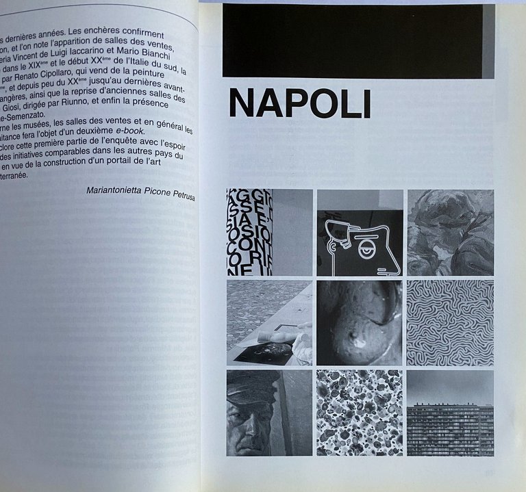 MEDITERRANEO LE GALLERIE D'ARTE MODERNA E CONTEMPORANEA IN CAMPANIA. (Edizione …