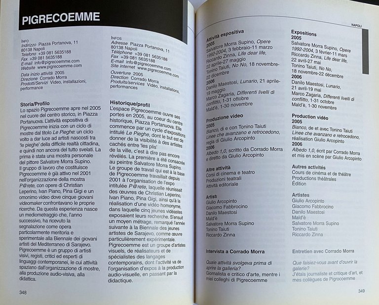 MEDITERRANEO LE GALLERIE D'ARTE MODERNA E CONTEMPORANEA IN CAMPANIA. (Edizione …