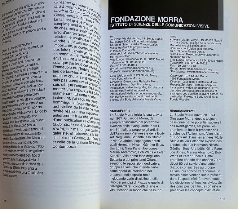 MEDITERRANEO LE GALLERIE D'ARTE MODERNA E CONTEMPORANEA IN CAMPANIA. (Edizione …