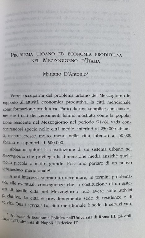MEGALOPOLI/ECUMENOPOLI. LA CITTÀ COME DESTINO O COME SFIDA. DALLA MEGALOPOLI …