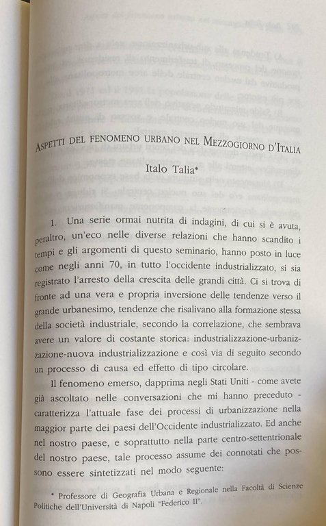 MEGALOPOLI/ECUMENOPOLI. LA CITTÀ COME DESTINO O COME SFIDA. DALLA MEGALOPOLI …