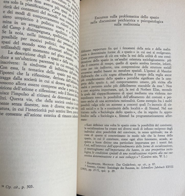 MELANCONIA E SOCIETÀ