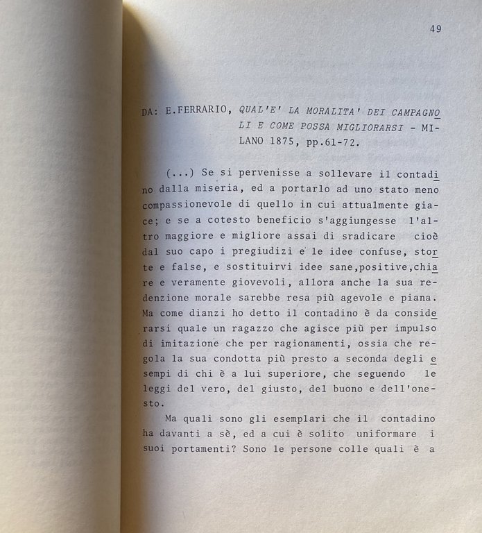 MERCATO NAZIONALE E PROBLEMI DEL MEZZOGIORNO. ANTOLOGIA SUI PROBLEMI DEL …