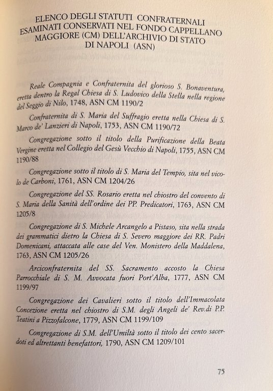 MESTIERI E DEVOZIONE: L'ASSOCIAZIONISMO CONFRATERNALE IN CAMPANIA IN ETÀ MODERNA | Immagine Gallery 15