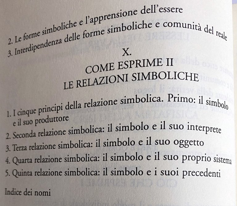 METAFISICA DELL'ESPRESSIONE