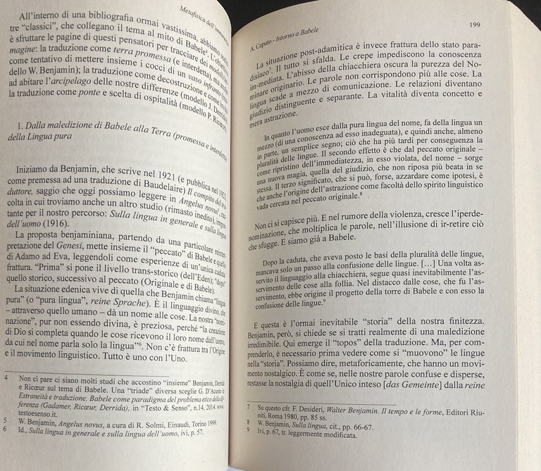 METAFISICA DELL'IMMANENZA SCRITTI PER EUGENIO MAZZARELLA. VOLUME I ONTOLOGIA E …