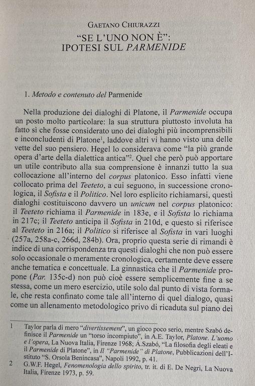 METAFISICA DELL'IMMANENZA SCRITTI PER EUGENIO MAZZARELLA. VOLUME I ONTOLOGIA E …