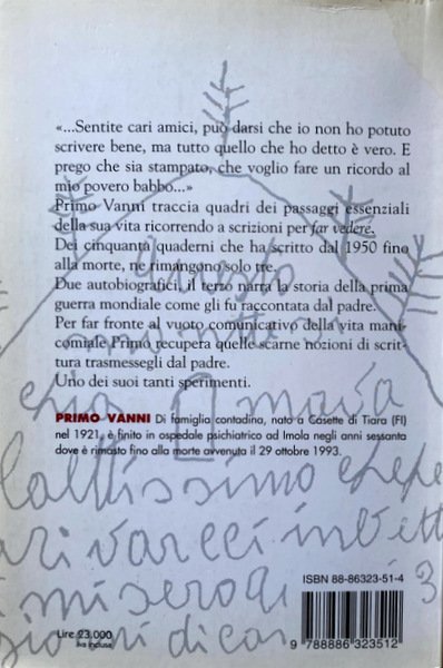 MI VIENSE ALLORA UNO SPERIMENTO. A CURA DI RENATO CURCIO