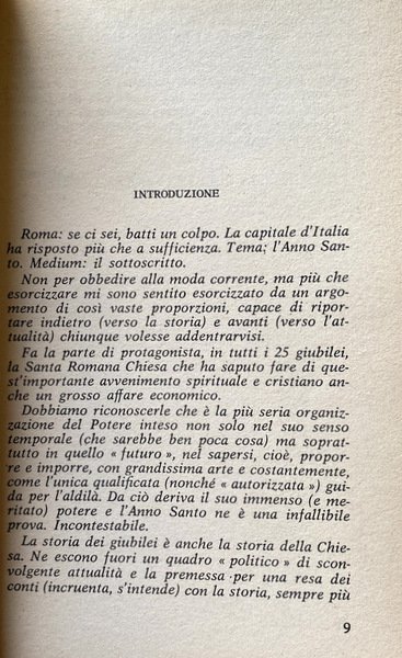 MISTERI E SEGRETI DELL'ANNO SANTO