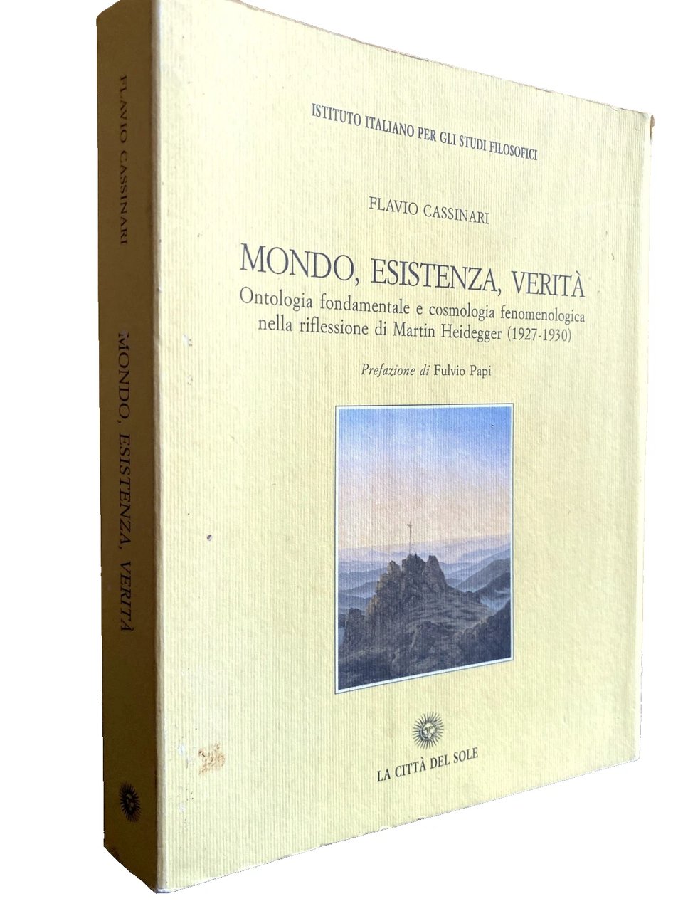 MONDO, ESISTENZA, VERITÀ. ONTOLOGIA FONDAMENTALE E COSMOLOGIA FENOMENOLOGICA NELLA RIFLESSIONE … | Immagine principale