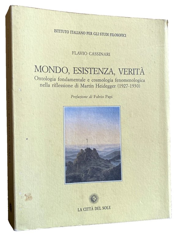 MONDO, ESISTENZA, VERITÀ. ONTOLOGIA FONDAMENTALE E COSMOLOGIA FENOMENOLOGICA NELLA RIFLESSIONE … | Immagine Gallery 3