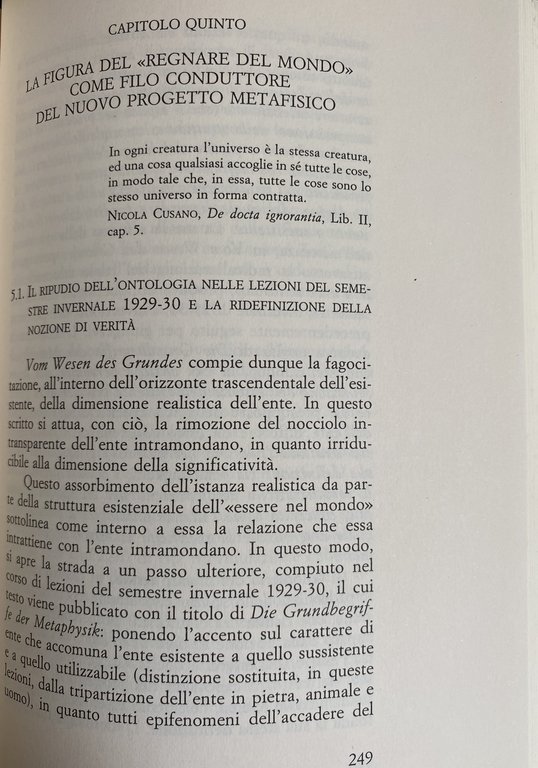 MONDO, ESISTENZA, VERITÀ. ONTOLOGIA FONDAMENTALE E COSMOLOGIA FENOMENOLOGICA NELLA RIFLESSIONE … | Immagine Gallery 14