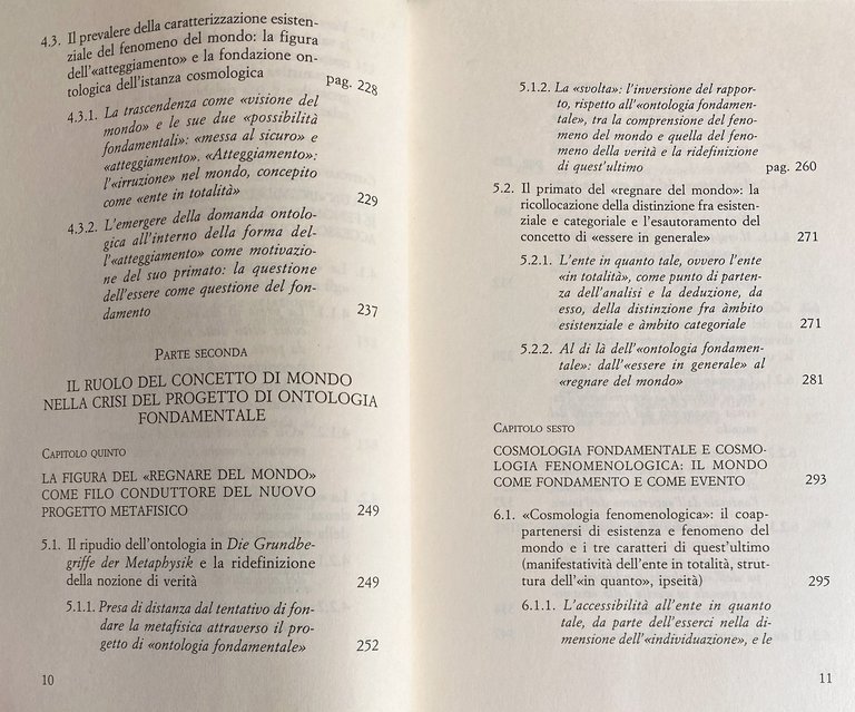 MONDO, ESISTENZA, VERITÀ. ONTOLOGIA FONDAMENTALE E COSMOLOGIA FENOMENOLOGICA NELLA RIFLESSIONE … | Immagine Gallery 11