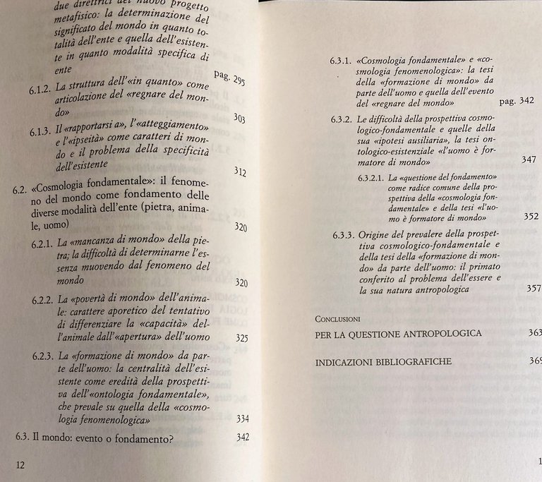 MONDO, ESISTENZA, VERITÀ. ONTOLOGIA FONDAMENTALE E COSMOLOGIA FENOMENOLOGICA NELLA RIFLESSIONE … | Immagine Gallery 12