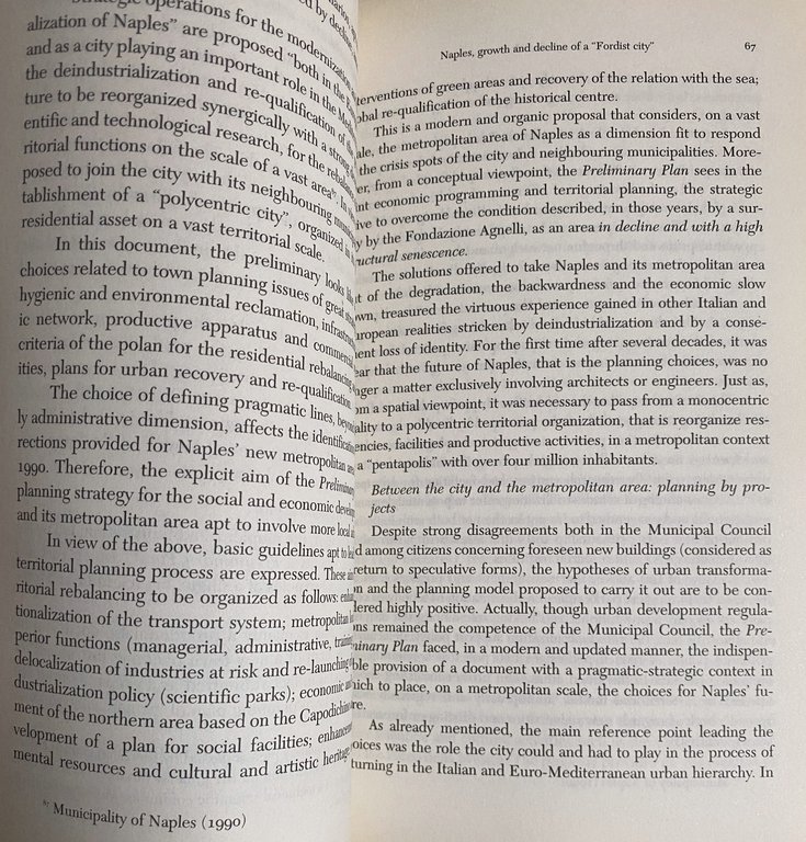 NAPLES: THE POST INDUSTRIAL CHALLENGE. FROM NITTI TO THE STRATEGIC … | Immagine Gallery 8