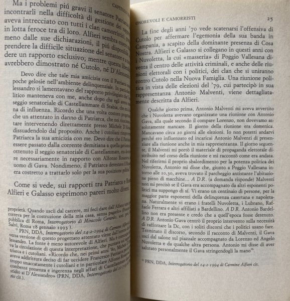 NAPOLI FINE NOVECENTO. POLITICI, CAMORRISTI, IMPRENDITORI