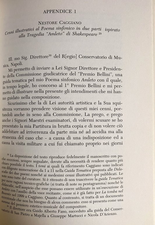 NESTORE CAGGIANO E IL SUO TEMPO.