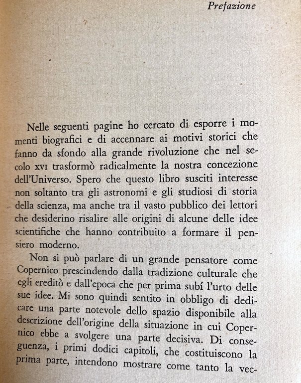 NICCOLÒ COPERNICO E L'ASTRONOMIA MODERNA