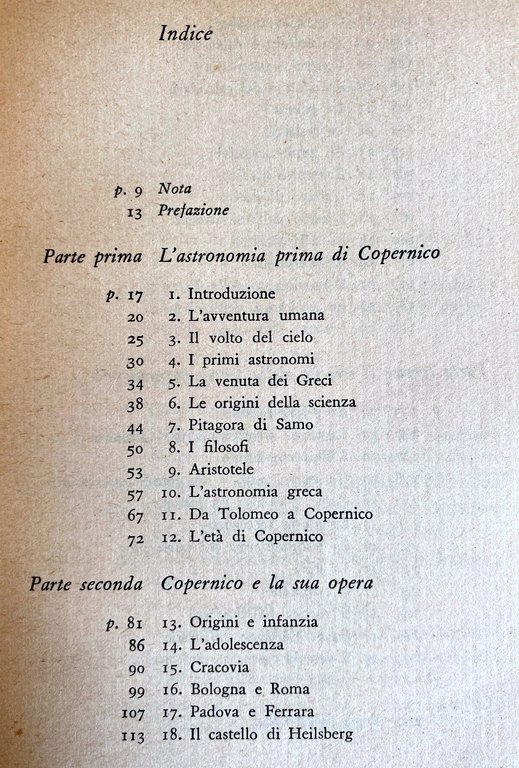 NICCOLÒ COPERNICO E L'ASTRONOMIA MODERNA