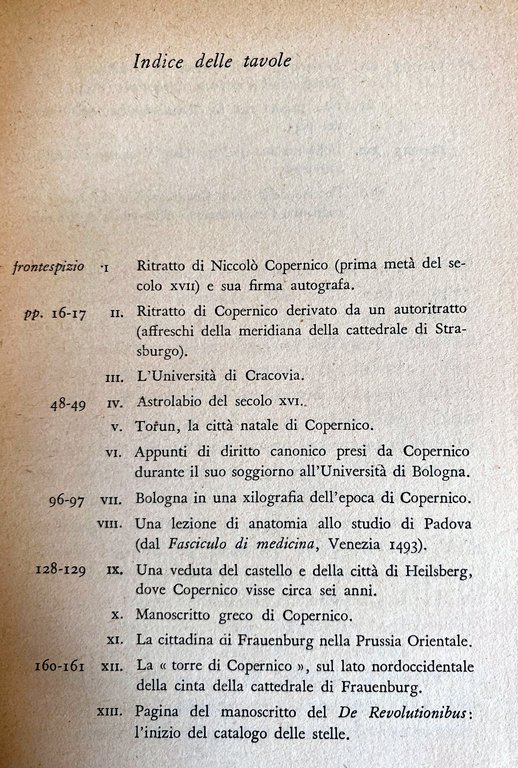 NICCOLÒ COPERNICO E L'ASTRONOMIA MODERNA