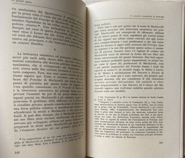 NICCOLÒ MACHIAVELLI E LA VITA CULTURALE DEL SUO TEMPO