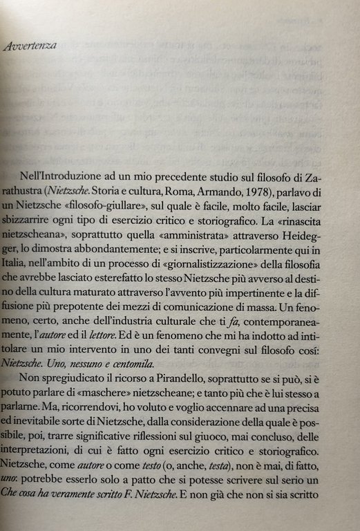 NIETZSCHE E/O L'INNOCENZA DEL DIVENIRE | Immagine Gallery 4