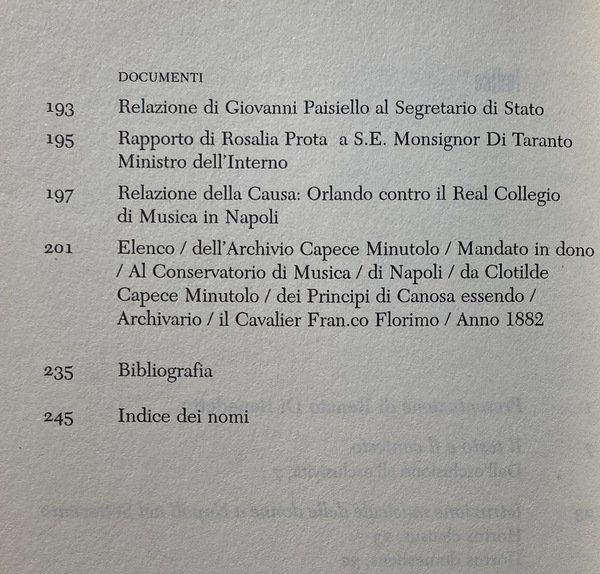 NOBILISSIME ALLIEVE DELLA MUSICA A NAPOLI TRA '700 E '800