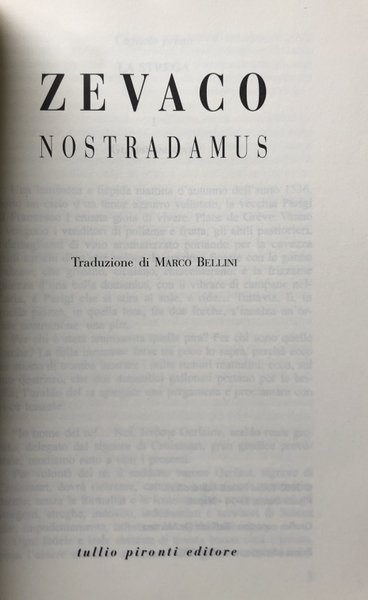 NOSTRADAMUS