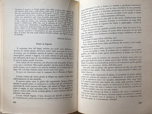 NOSTRO NOVECENTO. ANTOLOGIA DELLA CRITICA, DELLA POESIA E DELLA NARRATIVA …