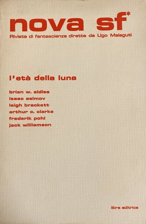 NOVA SF L'ETÀ DELLA LUNA. RIVISTA DI FANTASCIENZA DIRETTA DA …
