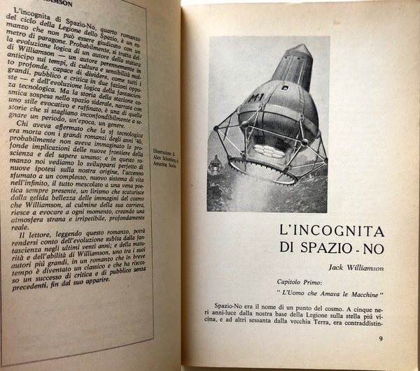 NOVA SF. L'INCOGNITA DI SPAZIO-NO. (ANNO III 3, NUMERO 8, …