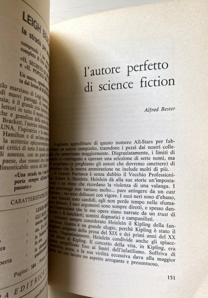 NOVA SF. TERRA, ACQUA, FUOCO E ARIA. (ANNO II, NUMERO …