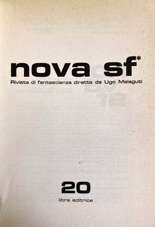 NOVA SF CIVILTÀ CHE CROLLA. RIVISTA DI FANTASCIENZA DIRETTA DA …