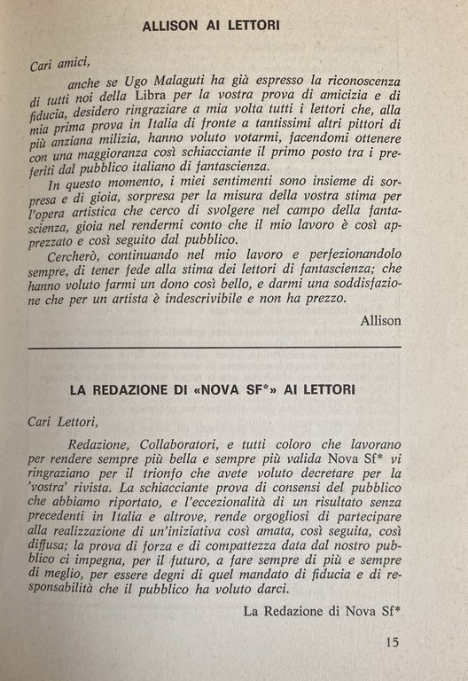 NOVA SF CIVILTÀ CHE CROLLA. RIVISTA DI FANTASCIENZA DIRETTA DA …