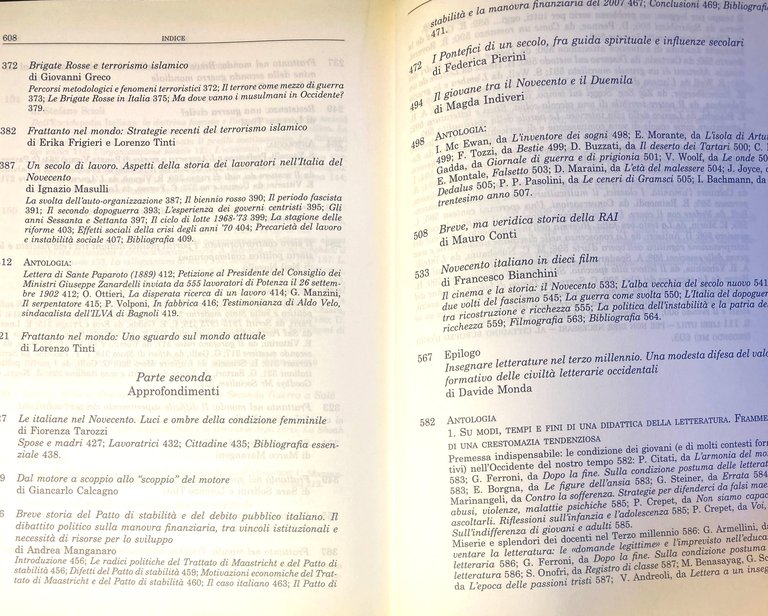 NOVECENTO ITALIANO RACCONTATO DA SCRITTORI. UNA LETTURA DIVERSA DEL XX … | Immagine Gallery 18