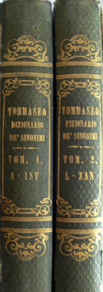 NUOVO DIZIONARIO DE' SINONIMI DELLA LINGUA ITALIANA. (2 VOLUMI)