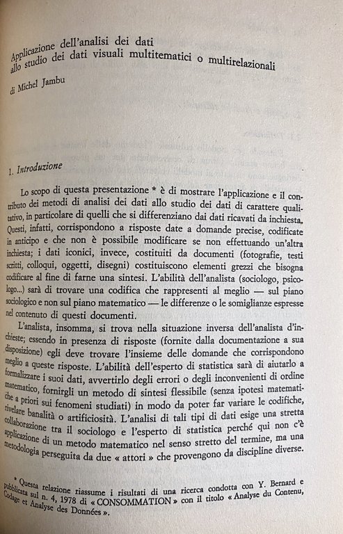 OGGETTI, ARREDAMENTO E COMUNICAZIONE SOCIALE