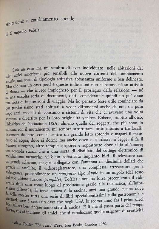OGGETTI, ARREDAMENTO E COMUNICAZIONE SOCIALE