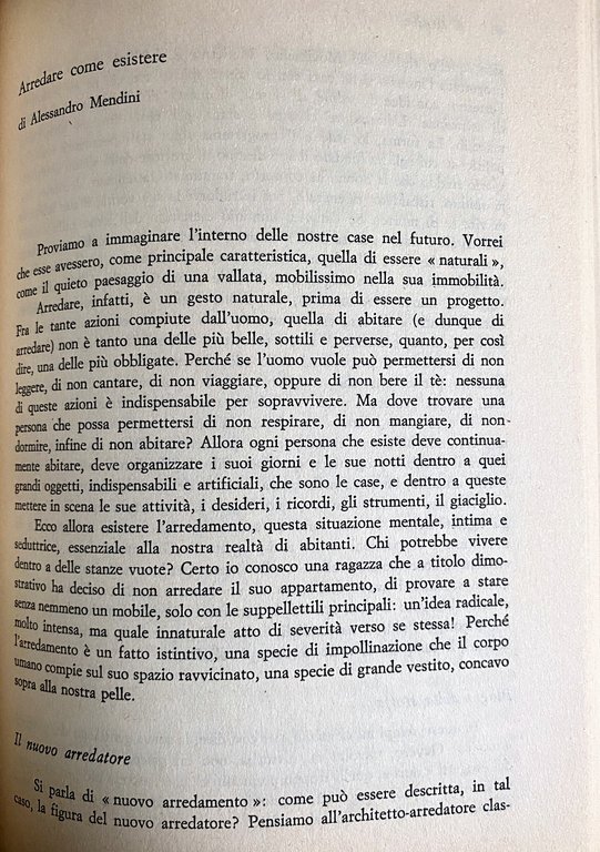 OGGETTI, ARREDAMENTO E COMUNICAZIONE SOCIALE