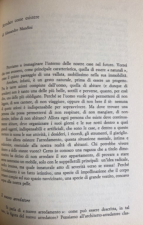 OGGETTI, ARREDAMENTO E COMUNICAZIONE SOCIALE